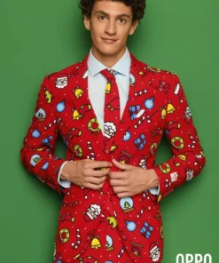 Opposuits Gingerbread Man Snoep Wandelstok, 82 Centimeter -Spookachtige Winkel osui 0093 1 11