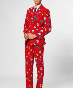 Opposuits Gingerbread Man Snoep Wandelstok, 82 Centimeter -Spookachtige Winkel osui 0093 5 12