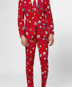 Opposuits Gingerbread Man Snoep Wandelstok, 82 Centimeter -Spookachtige Winkel osui 0093 6 12