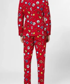 Opposuits Gingerbread Man Snoep Wandelstok, 82 Centimeter -Spookachtige Winkel osui 0093 8 12