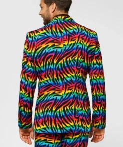 Opposuits Wild Rainbow Man Kostuum -Spookachtige Winkel osui 0113 6 16
