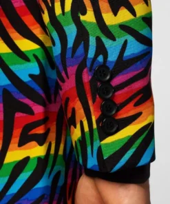 Opposuits Wild Rainbow Man Kostuum -Spookachtige Winkel osui 0113 9 16