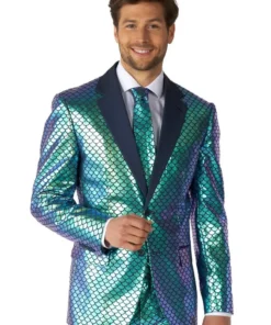 Opposuits Fancy Fish Aquaman Mermaid Opposuit Kostuum -Spookachtige Winkel osui 0135 7 12