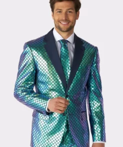 Opposuits Fancy Fish Aquaman Mermaid Opposuit Kostuum -Spookachtige Winkel osui 0135 8 12