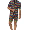 Opposuits Wild Rainbow Zomer Man Kostuum -Spookachtige Winkel osum 0022 01 13