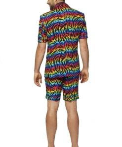 Opposuits Wild Rainbow Zomer Man Kostuum -Spookachtige Winkel osum 0022 02 13