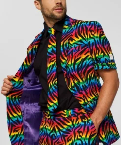 Opposuits Wild Rainbow Zomer Man Kostuum -Spookachtige Winkel osum 0022 4 13