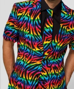 Opposuits Wild Rainbow Zomer Man Kostuum -Spookachtige Winkel osum 0022 7 13