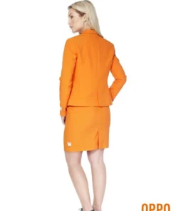 Opposuits Handschoen Lang Neon, Oranje -Spookachtige Winkel oswm 0006 4 15