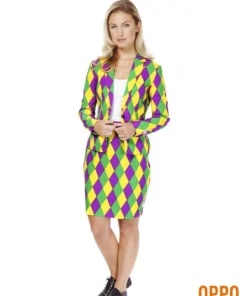 Opposuits Pruik, Crazy Horse Zwart