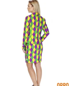 Opposuits Pruik, Crazy Horse Zwart -Spookachtige Winkel oswm 0010 4 12