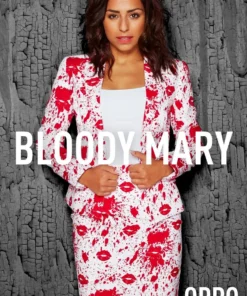 Opposuits Cruella Pruik, Zombie -Spookachtige Winkel oswm 0016 8 12