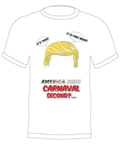 PartyXplosion T-Shirt Trump America First Carnaval Second