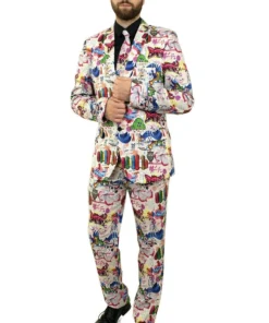 PartyXplosion Graffiti Artiest 3delig Man Kostuum