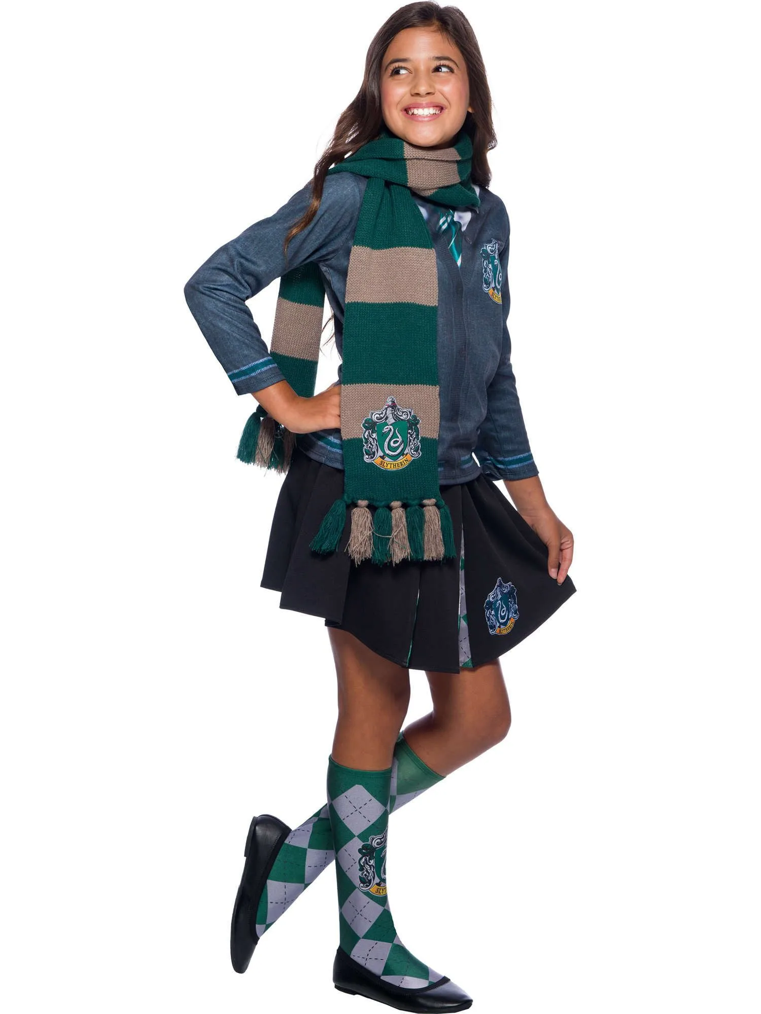 Rubies Slytherin Sjaal 4 Rubies Slytherin Sjaal - Afbeelding 2