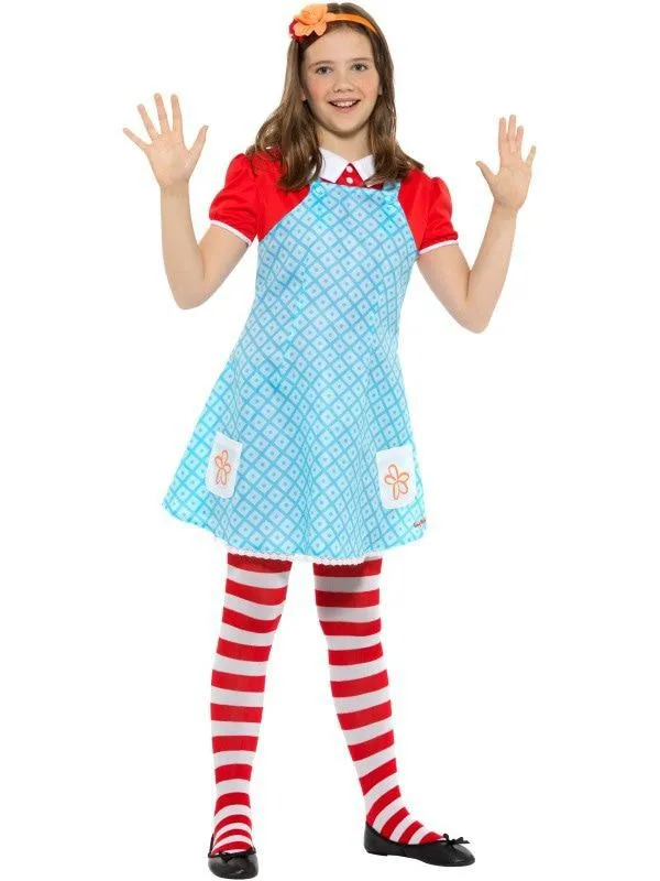 Smiffy's Annie Van De Vijf Kinderboek Meisje Kostuum 4 Smiffy's Annie Van De Vijf Kinderboek Meisje Kostuum - Afbeelding 2