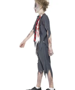 Smiffy's Afzichtelijk Zombie School Uniform Jongen Kostuum -Spookachtige Winkel smf2018 43022 3 20