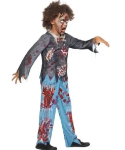 Smiffy's Complete Make-Up Set, Zombie -Spookachtige Winkel smf2018 49842 6 25