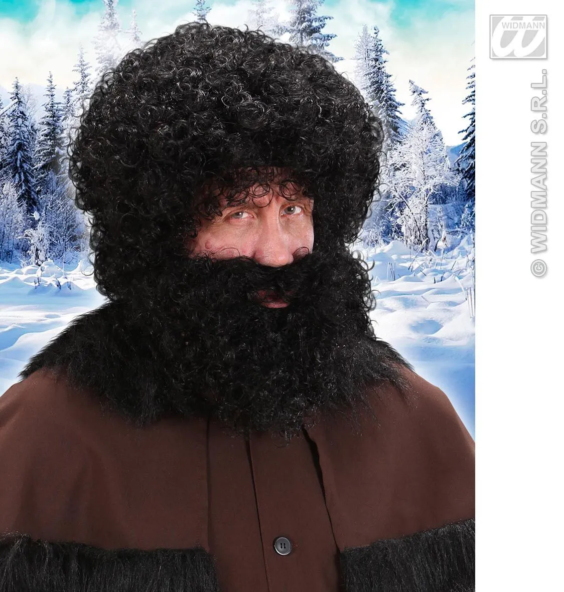 WIDMANN Pruik, Karakter Met Krullen En Baard, Zwart 9 WIDMANN Pruik, Karakter Met Krullen En Baard, Zwart - Afbeelding 7