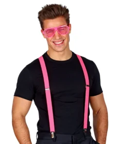 WIDMANN Bretels Neon Roze -Spookachtige Winkel wdm 2019 01365 4 1