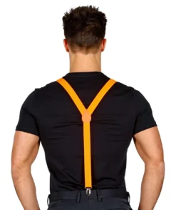 WIDMANN Bretels Neon Oranje -Spookachtige Winkel wdm 2019 01368 3 4