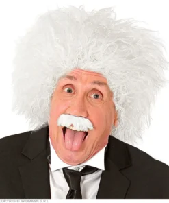 WIDMANN Professor Zweistein Pruik Wit