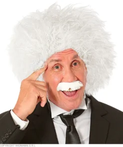 WIDMANN Professor Zweistein Pruik Wit -Spookachtige Winkel wdm 2021 02129 3