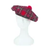 Wilbers Schotse Baret Rood -Spookachtige Winkel wlb2016 2138 1 4