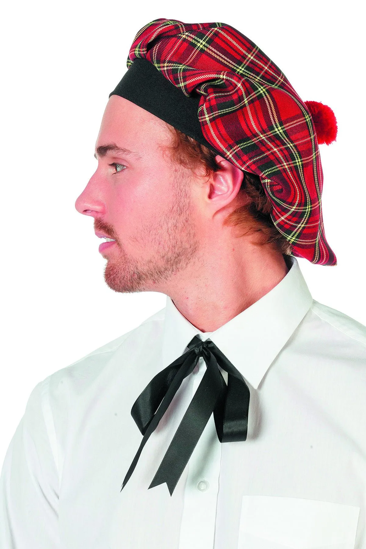 Wilbers Schotse Baret Rood 4 Wilbers Schotse Baret Rood - Afbeelding 2