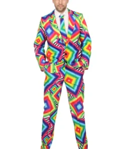 Wilbers Atletische 80s Zweetband Set, Neon Rose